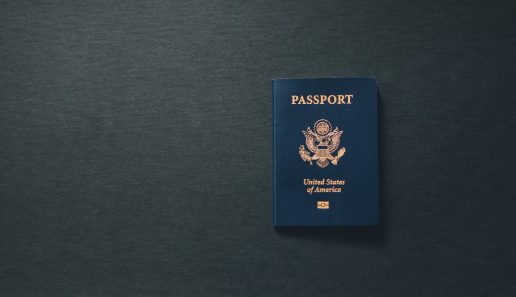 An emergency lost passport.