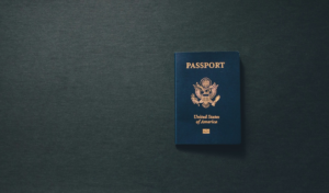 A United States of America passport.
